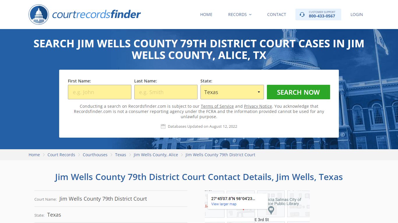 Jim Wells County 79th District Court Case Search - Jim ...